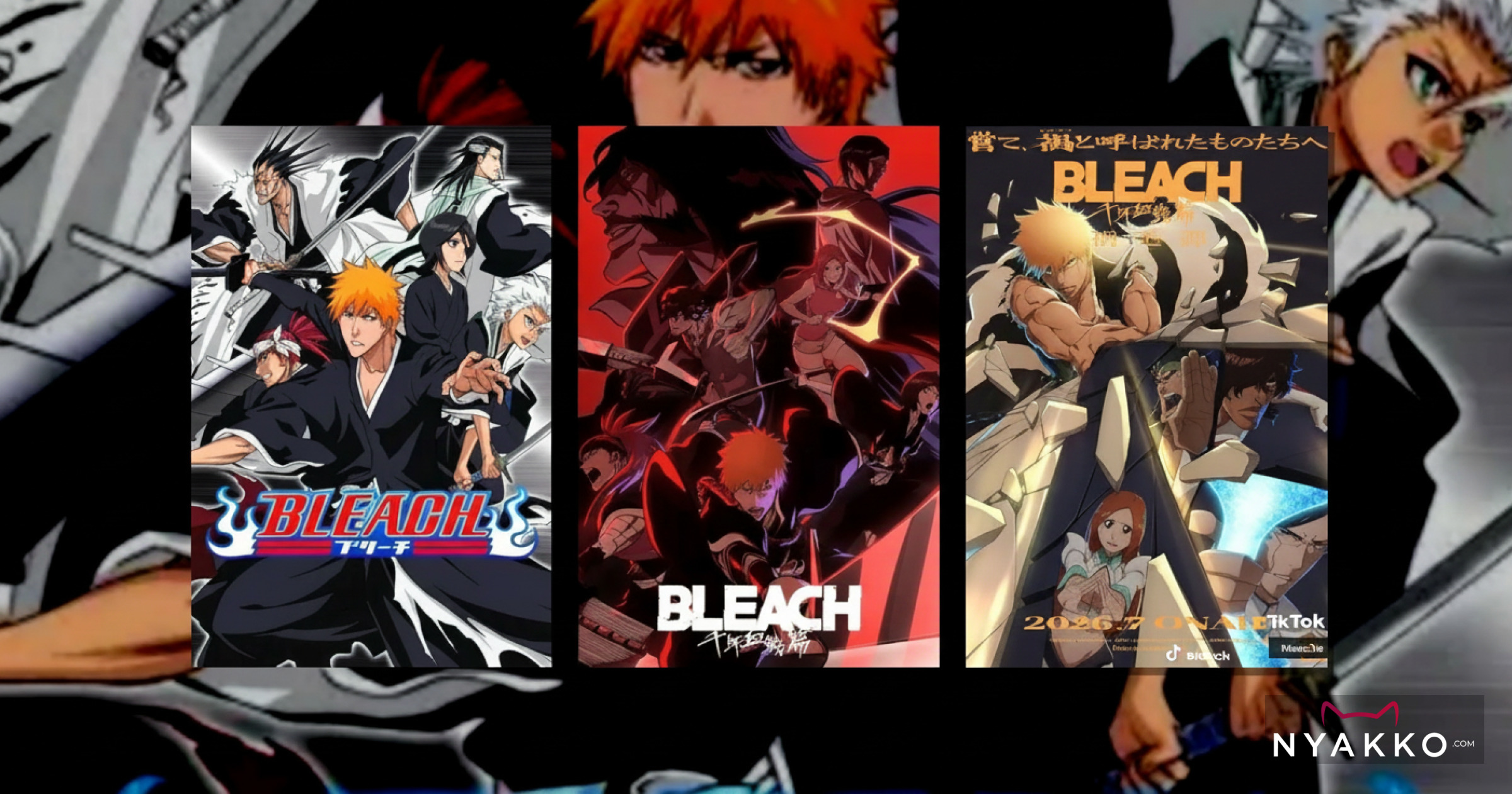 Orden para ver Bleach: serie clásica, relleno y Thousand-Year Blood War