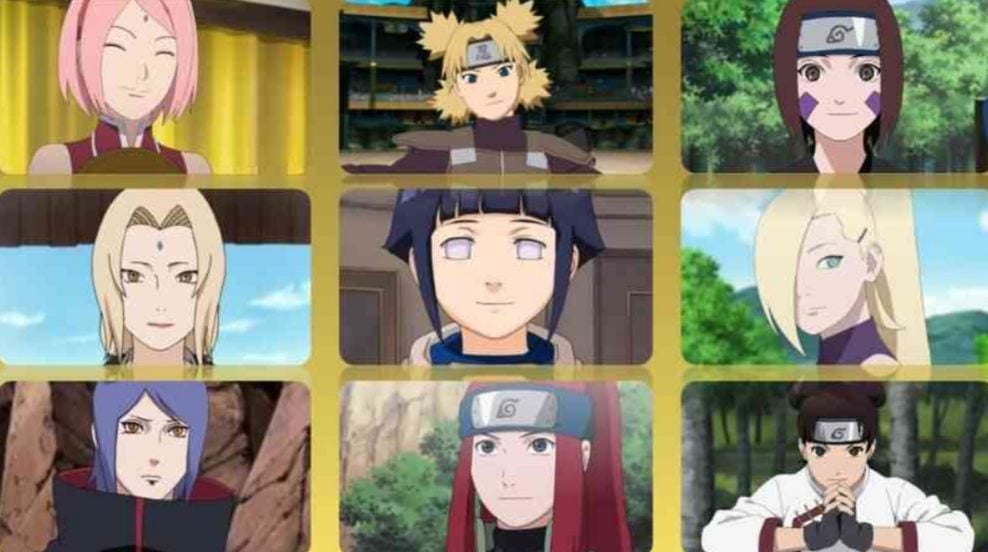 Naruto Female Characters
