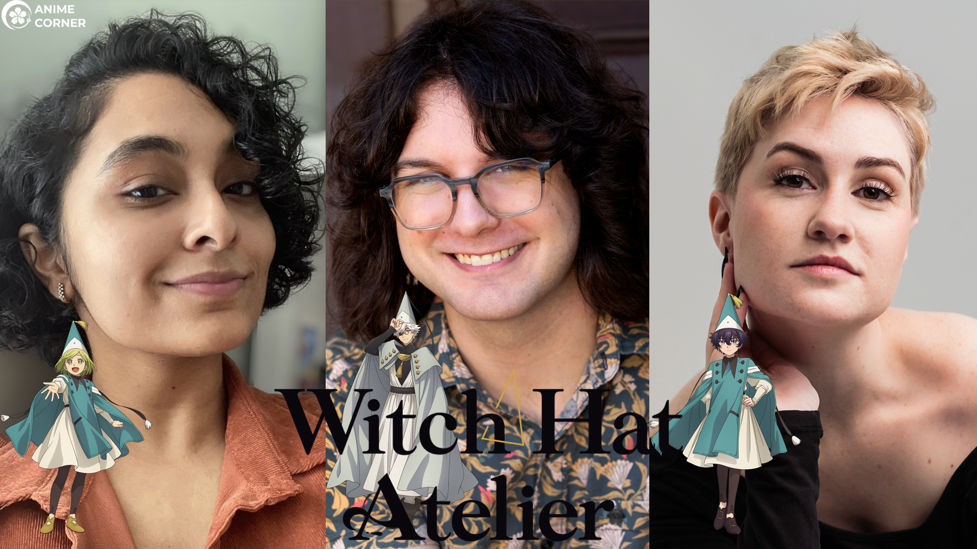 Witch Hat Atelier: Voces del Doblaje Inglés Revelan Secretos de Coco, Qifrey y Agott — Nyakko