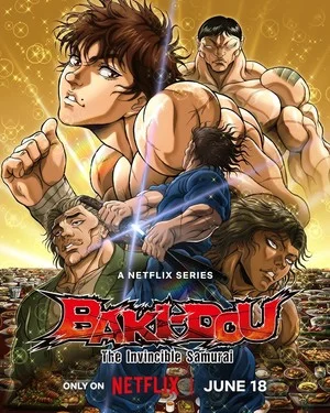 Key visual for cours 2 of BAKI-DOU: The Invincible Samurai