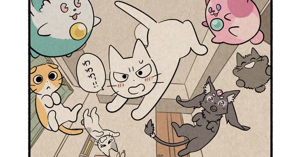 ¡Gatitos Voladores y Magia! Crossover entre Lulutto Lilly y Wistoria — Nyakko