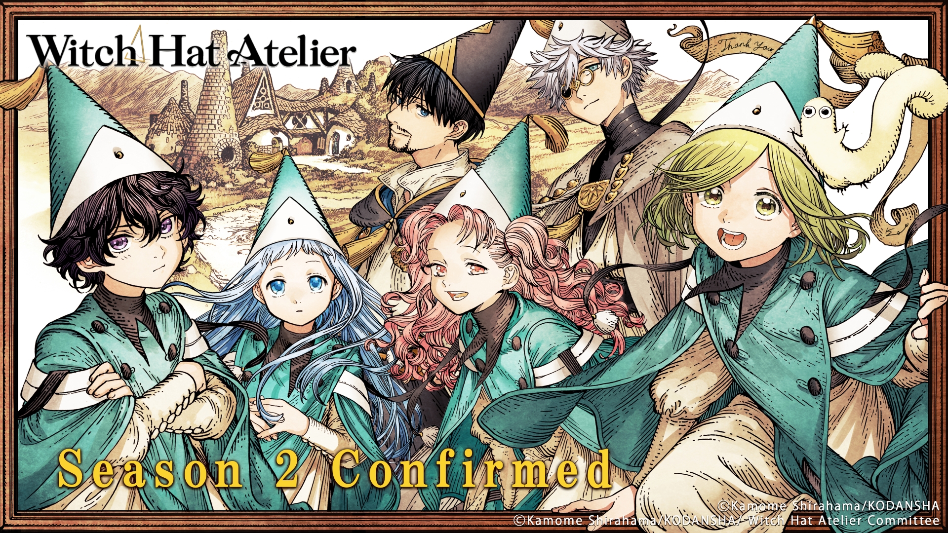 ¡Prepárense, brujitos! Crunchyroll confirma la Temporada 2 de Witch Hat Atelier — Nyakko