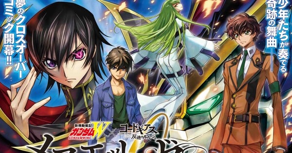 ¡El crossover que estábamos esperando! Code Geass y Gundam Wing se unen en un manga — Nyakko