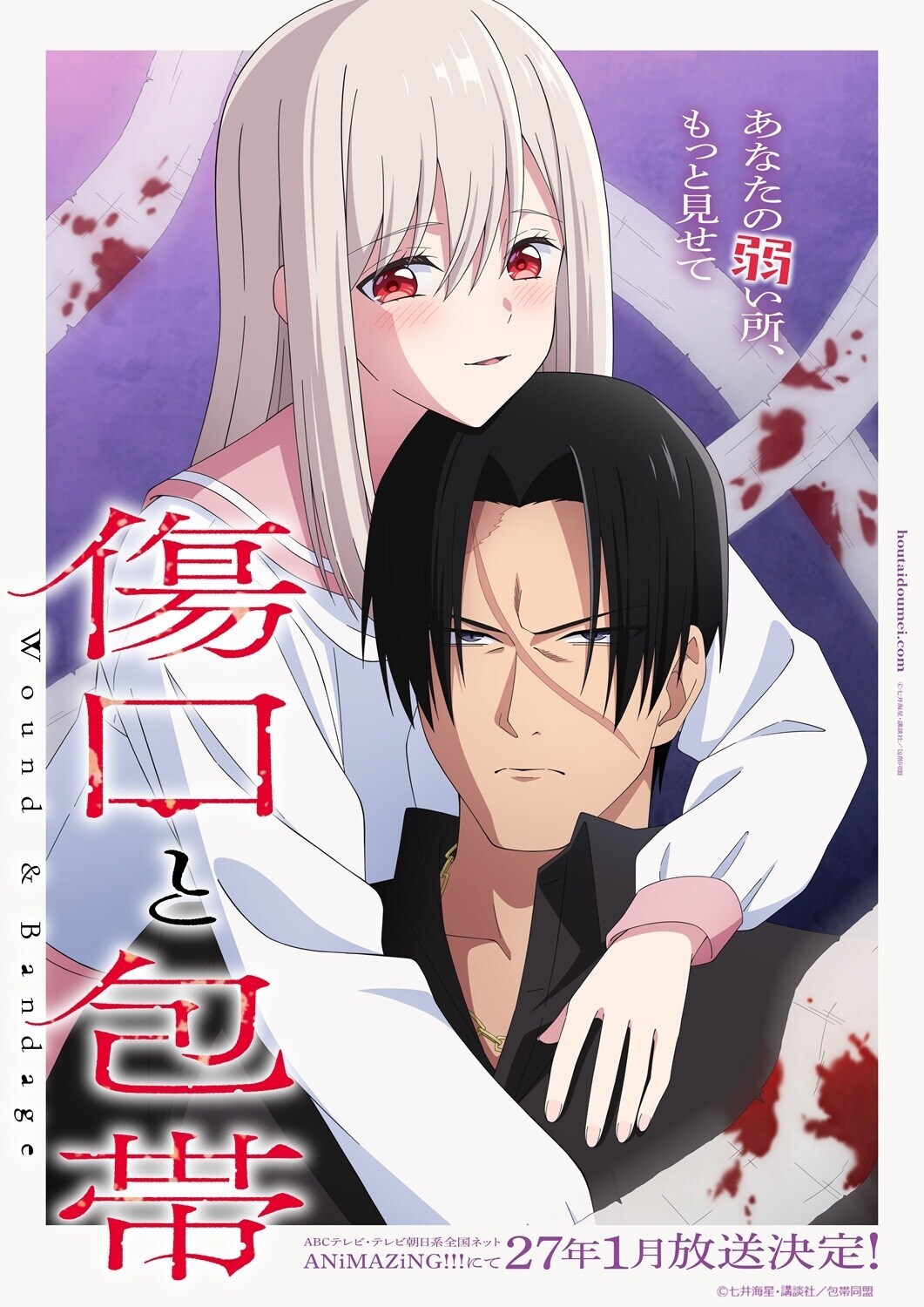 ¡El manga 'Kizuguchi to Houtai' tendrá anime en el invierno de 2027! — Nyakko