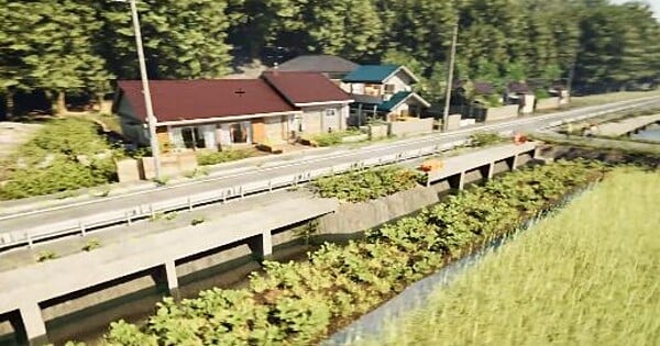 ¡Inio Asano se dedicó un mes a crear un pueblo rural en 3D para un manga de un solo capítulo! — Nyakko