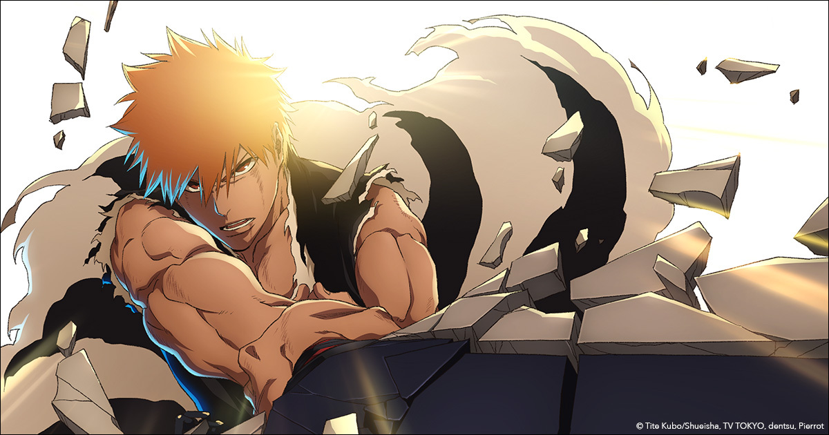 BLEACH: Thousand-Year Blood War presenta una nueva imagen de Ichigo en su forma Half-Hollow — Nyakko