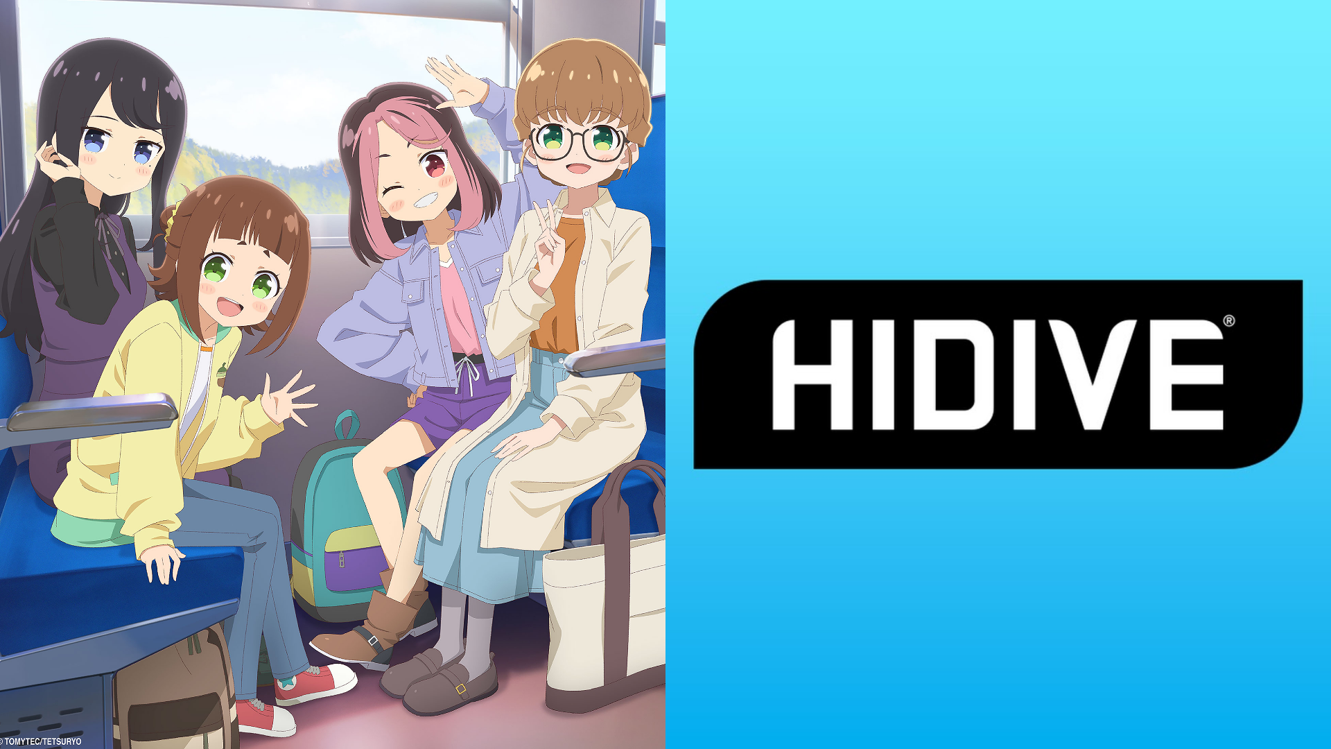 HIDIVE anuncia el streaming de TETSURYO! meet with Tetsudou Musume para Otoño 2026 — Nyakko