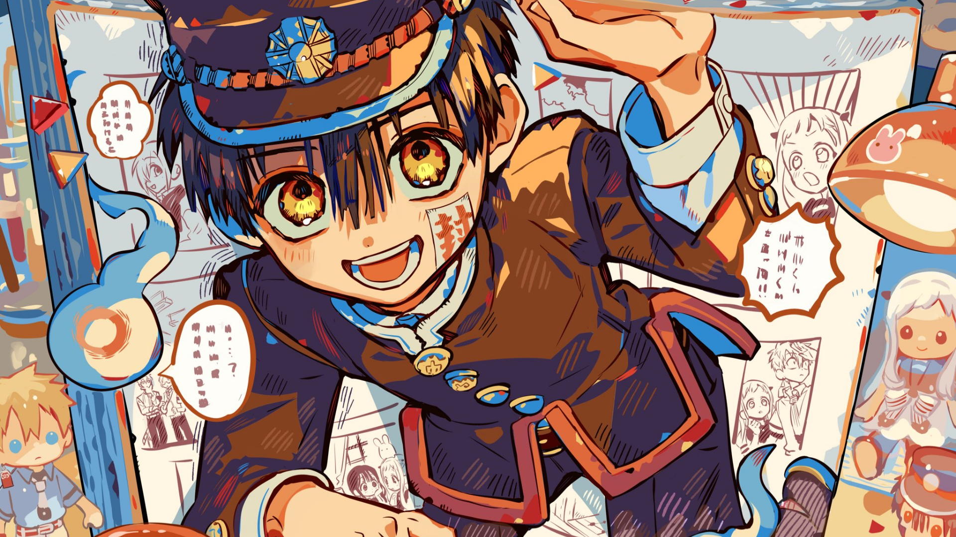 Jibaku Shounen Hanako-kun: El manga regresa tras 10 meses de pausa — Nyakko