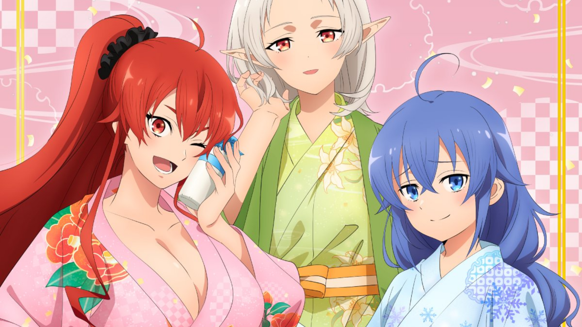 Mushoku Tensei: Eris, Sylphiette y Roxy en yukata para Kyomaf 2026 — Nyakko