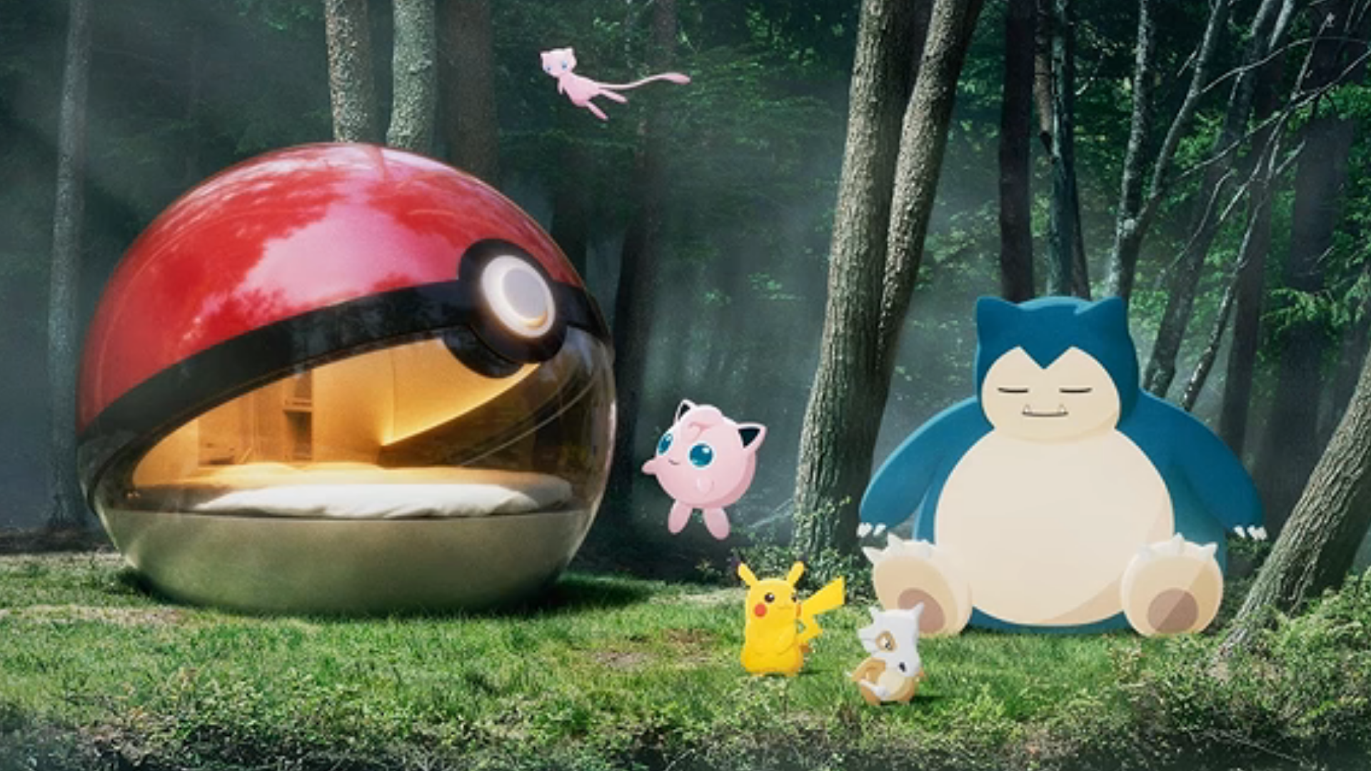 Pokémon Sleep y NOT A HOTEL crean un alojamiento real en forma de Poké Ball — Nyakko