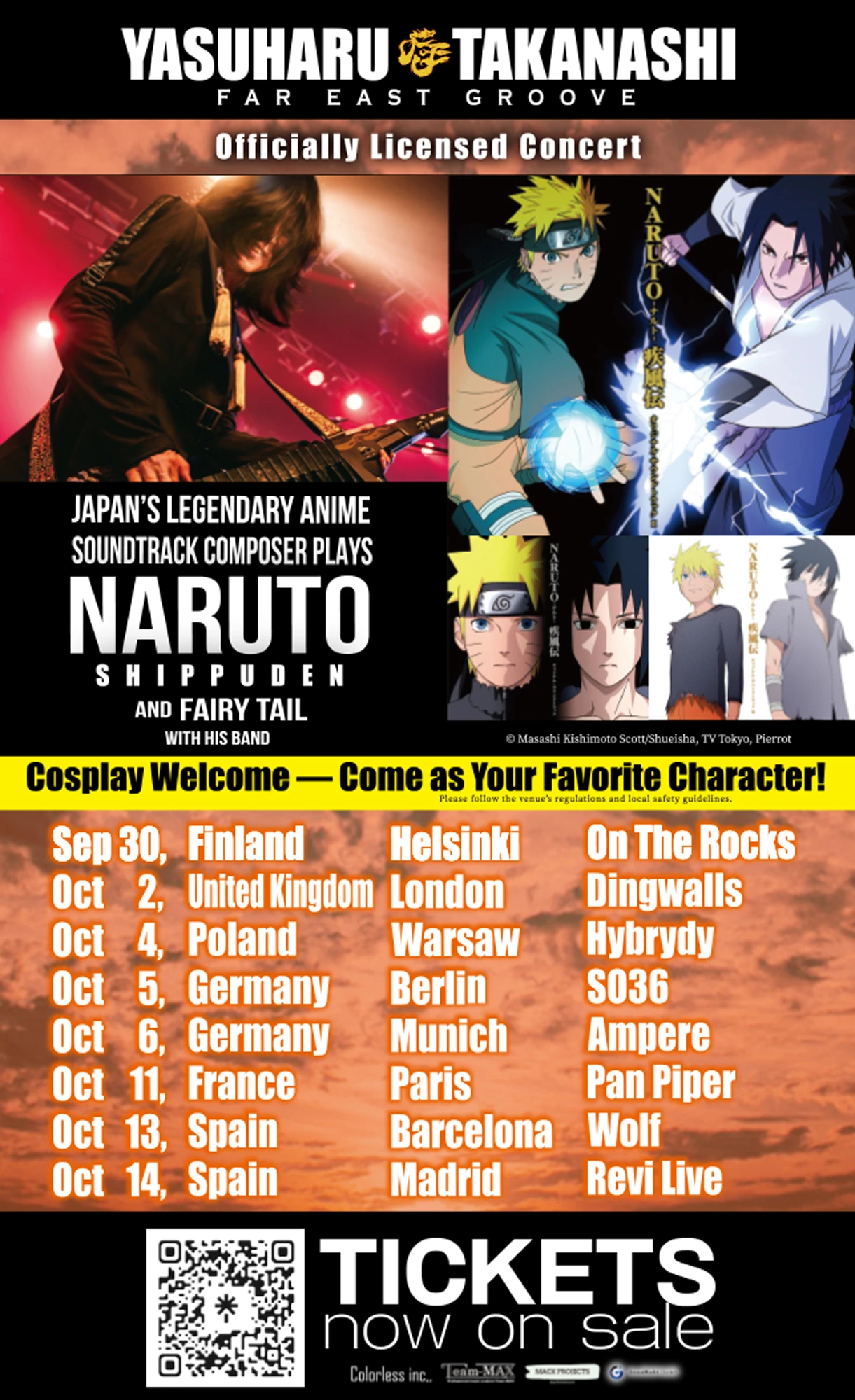 Yasuharu Takanashi de Naruto y Fairy Tail anuncia gira por Europa — Nyakko